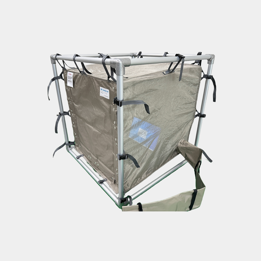 RF/EMI shielded tabletop enclosure-mesh